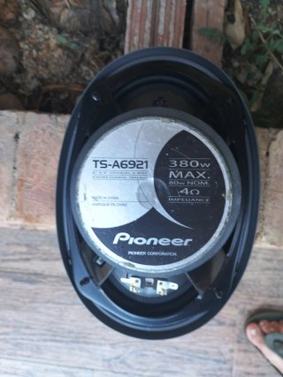 Altavoces Pioneer para quedarse sordo de  380 v