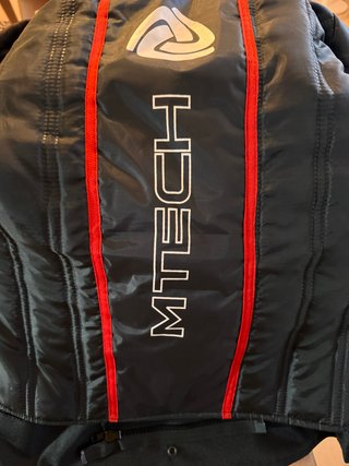 Chaqueta MTECH Negra Moto