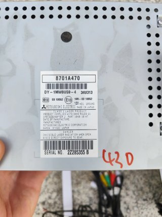 Radio CD Original Citroen C4 Aircross