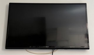 Televisión Philips Negra