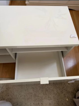 Mobile TV BYÅS Bianco Alto Lucido 160x42x45