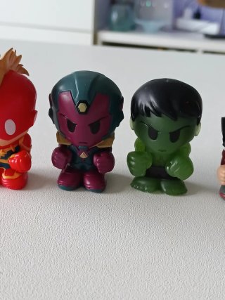 Lote 4 Figure Marvel Boomez