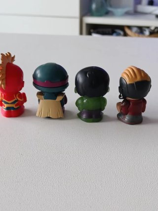 Lote 4 Figure Marvel Boomez