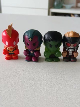 Lote 4 Figure Marvel Boomez