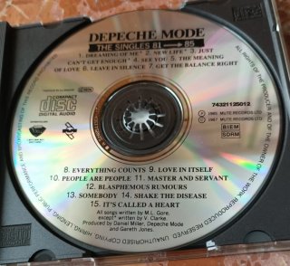 DEPECHE MODE - The Singles 81-85. Cd