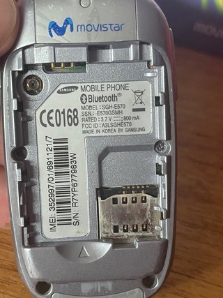 Lote móviles vintage Samsung LG