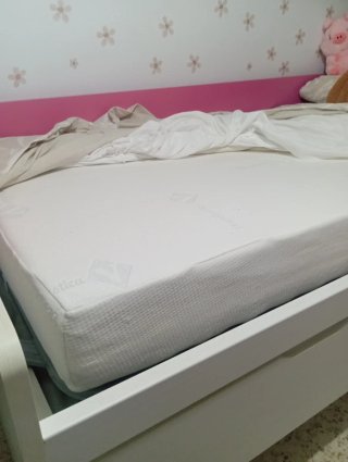 Cama nido y dos colchones como nuevos.Regalo resto