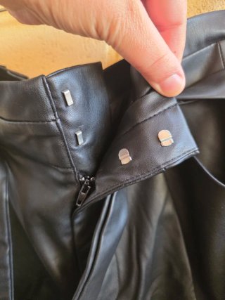 Shorts negros de talle alto