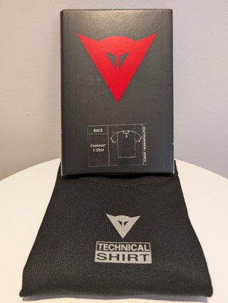 Camiseta Técnica Dainese Coolmax Negra Talla XL