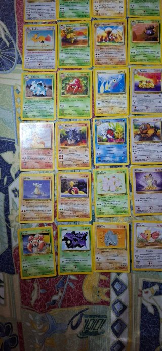 Lotto 36 carte Pokémon Serie Jungle
