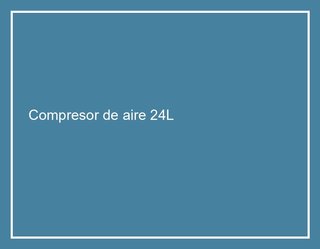 Compresor de aire 24L