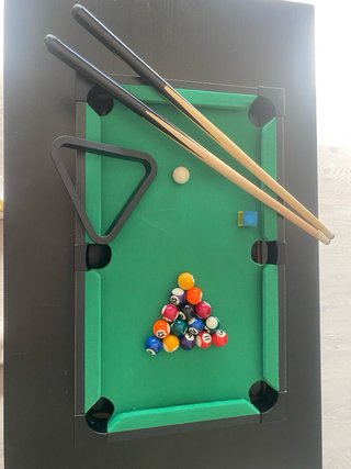 Mesa de billar de sobremesa