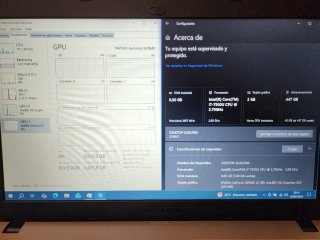 Portátil ASUS Gaming i7 8GB RAM SSD 500GB Nvidia