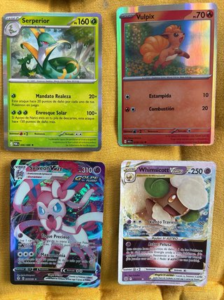 Lote 16 Cartas Pokémon - Fan Art