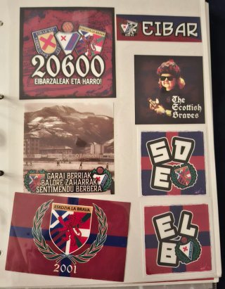 Pegatinas Supporters Eibar.