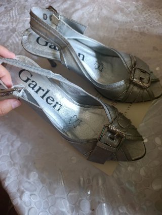 Zapatos de fiesta Garlen plateados
