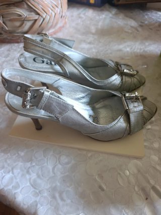 Zapatos de fiesta Garlen plateados