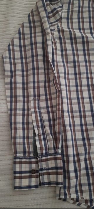Camisa de cuadros y rayas New Porlland