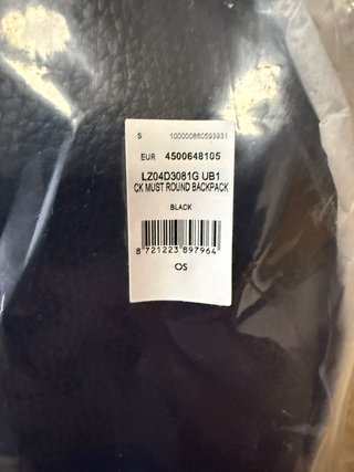Mochila Calvin Klein Must Round Backpack