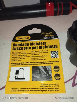 Candado U Bicicleta Antirrobo Lucheto