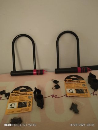 Candado U Bicicleta Antirrobo Lucheto