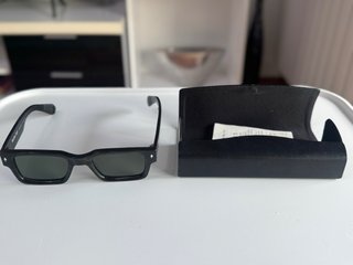 Gafas de sol Massimo Dutti Hombre Negro/Verde