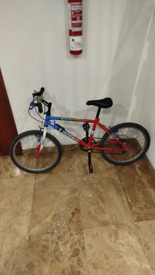 Bicicleta infantil SUNTRACK roja