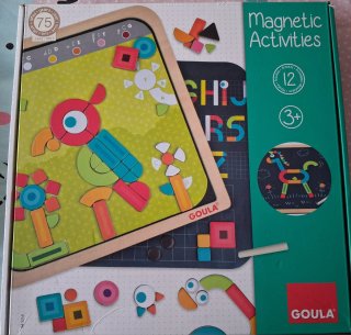 Juego Actividades Magnéticas Goula 3+