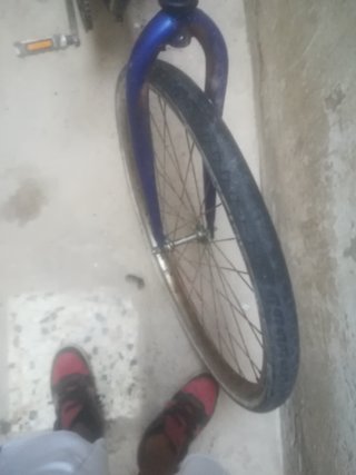 Bicicleta clásica negra
