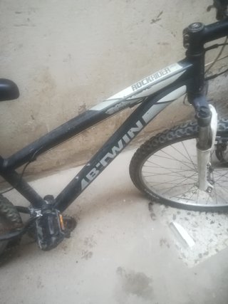 Bicicleta clásica negra