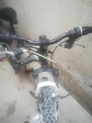 Bicicleta clásica negra