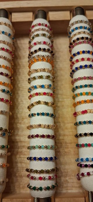 Anillos de piedras cristal colores surtidos