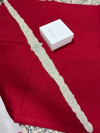 Cinturón Joya Pedrería Rosa Clara 2015
