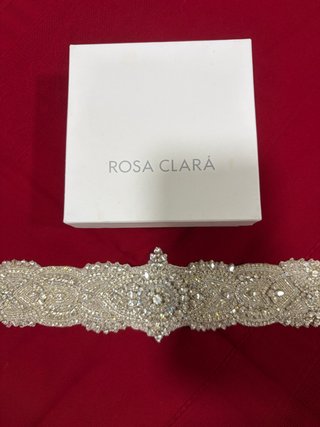 Cinturón Joya Pedrería Rosa Clara 2015