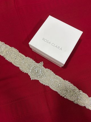 Cinturón Joya Pedrería Rosa Clara 2015