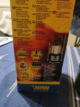 Linterna de camping Frendo