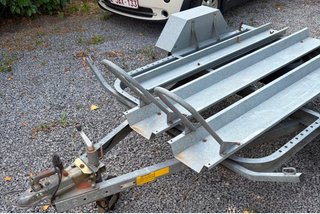 Remolque 2 motos galvanizado 500kg