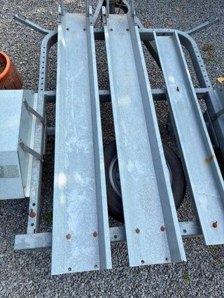 Remolque 2 motos galvanizado 500kg