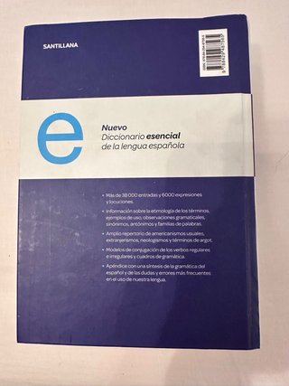 Nuevo Diccionario Esencial de La Lengua Espanola
