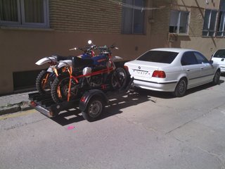 Remolque para motos