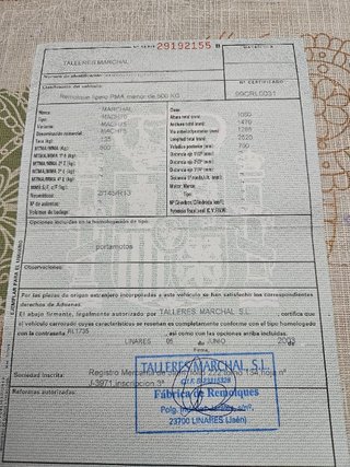 Remolque para motos