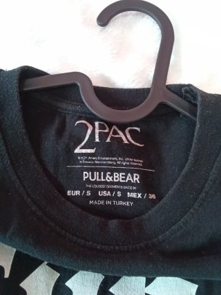 Camiseta Pull&Bear Tupac All Eyez On Me