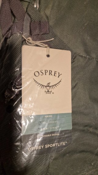 Mochila Osprey Sportlite 25L Verde