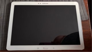 Tablet Samsung Plata/Blanco