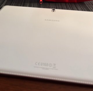 Tablet Samsung Plata/Blanco
