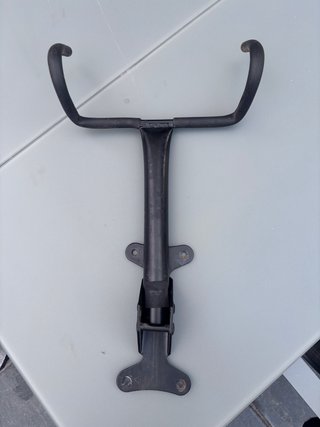 Soporte Bicicleta Pared Negro