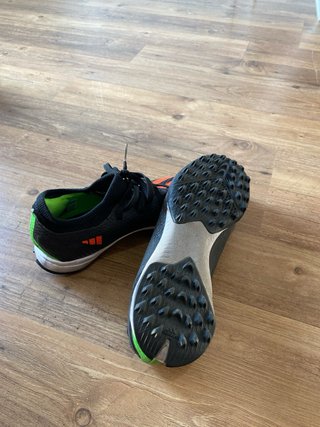 Botas de fútbol Adidas Negras Naranja
