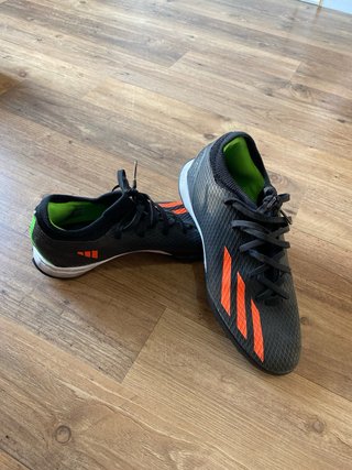 Botas de fútbol Adidas Negras Naranja