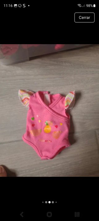 Lote Ropa Muñecas Nancy y Nenuco