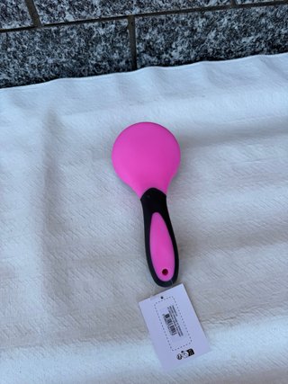 Spazzola per coda e criniera rosa